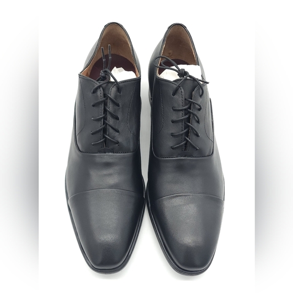 Bruno Magli Locascio Black Nappa  Leather Cap Toe Oxford BM1LOCA0P Size 13 main image 5